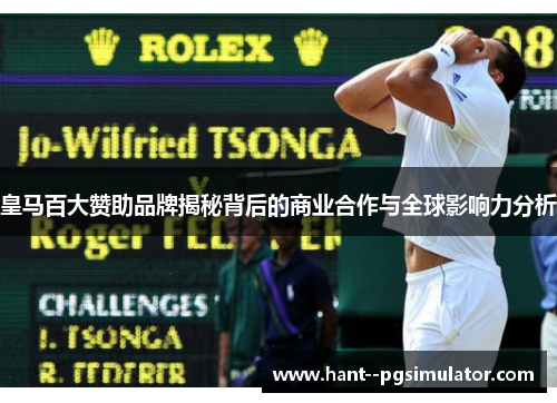 皇马百大赞助品牌揭秘背后的商业合作与全球影响力分析